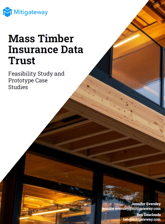 Cover for Mass Timber Research Report